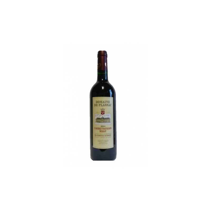 Vin de Pays Charentais rouge 2014 Château de Plassac